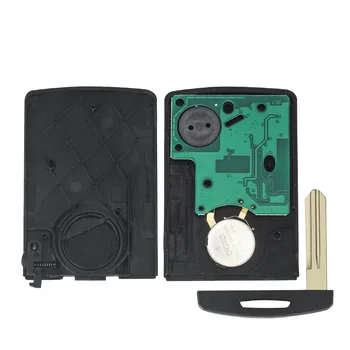 Chiave telecomando per Renault Megane III Laguna III Koleos CLIO Smart Card 2008-2011 433MHz PCF7952 Chip 4 Chiave telecomando per Renault Megane III Laguna III Koleos CLIO Smart Card 2008-2011 433MHz PCF7952 Chip - KEYYOU 433MHz PCF7952 Chip 4 pulsanti chiave a distanza per auto per Renault Megane III