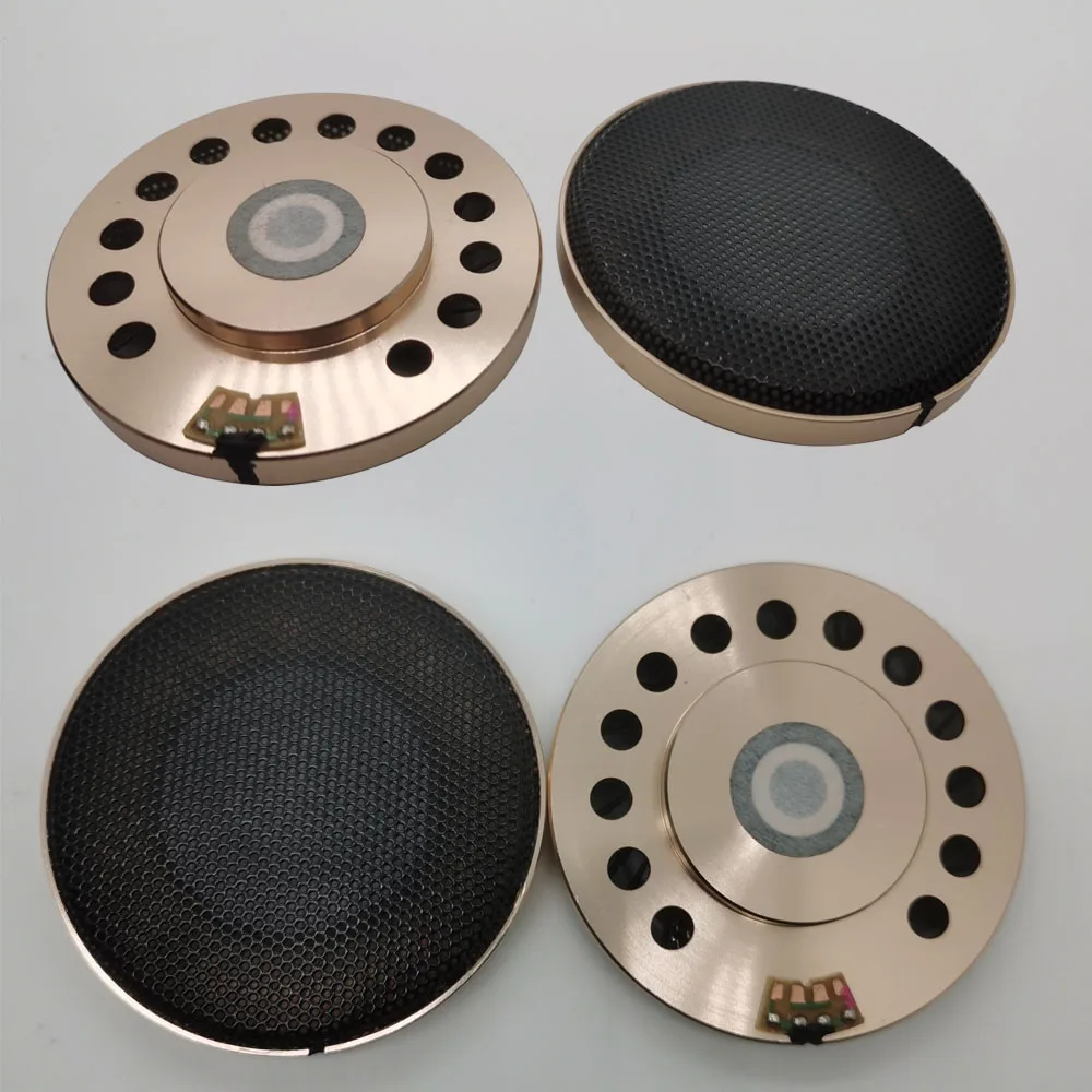 2pcs 70mm Headphone Speaker Unit 32ohm Over Ear Headphones Replacement Driver Dual magnetic Composite Biofilm Sound