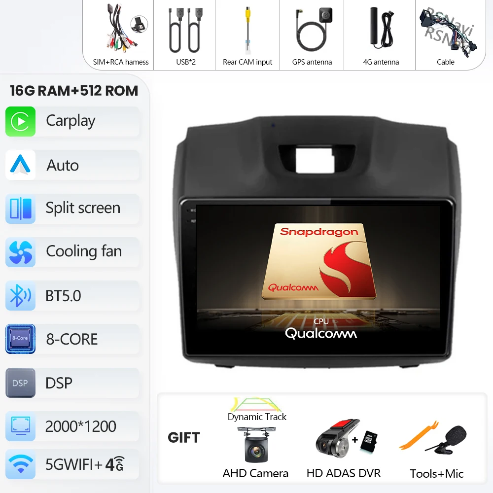 2K 16G-512G CAM DVR