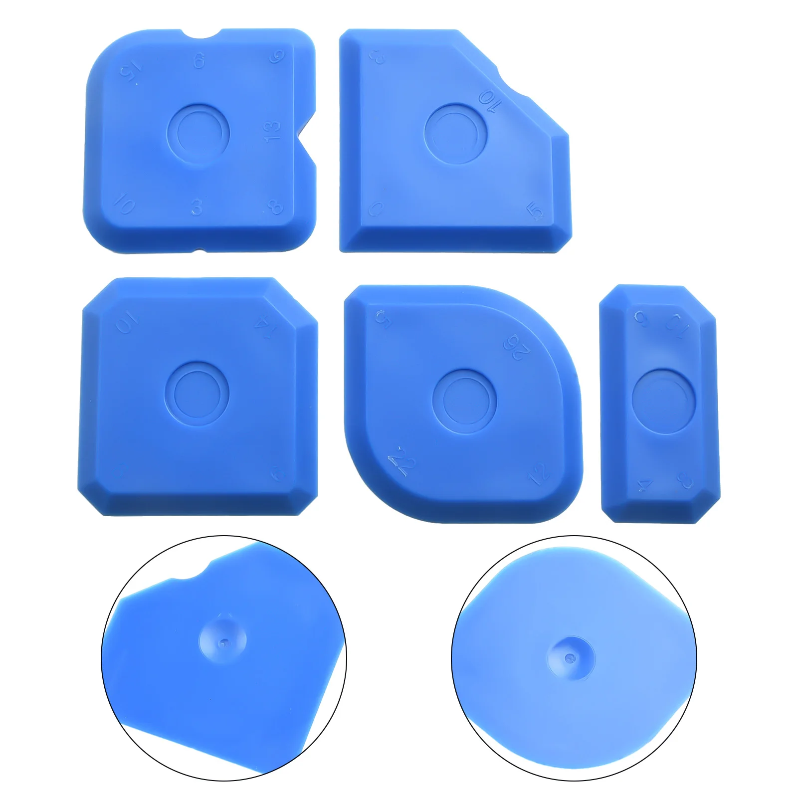 Precise Application with 5pcs Silicone Sealant Tool Spreader Finish Kit, Perfect for DIYers and Professionals Alike