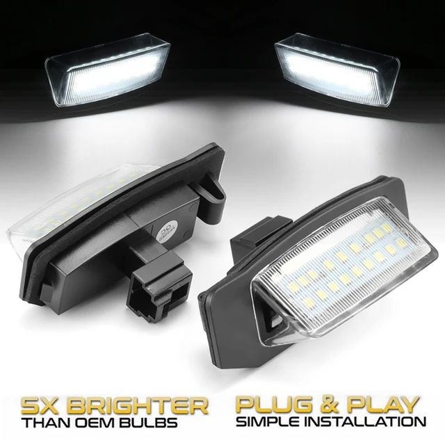 Upgrade Your Ride with Brilliance: Discover 2Pcs LED Rear License Plate Light Excellent product recommendation