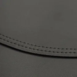 PU Leather Dashboard Cover Protective Pad - Sunshade & Anti - UV Car Accessory - Right Hand Drive (Black line)