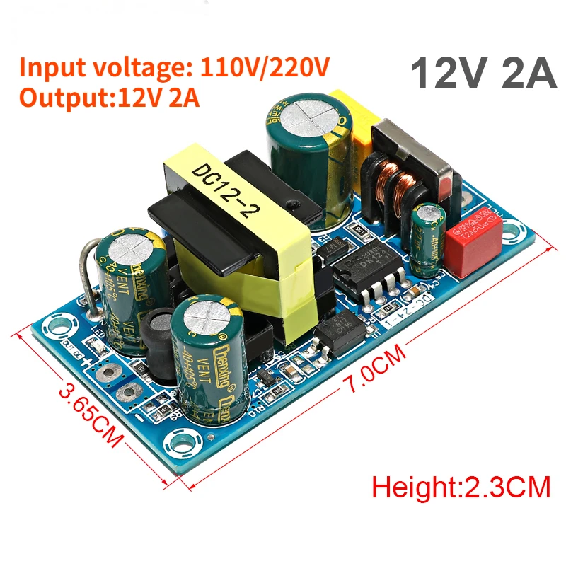 110V 220V para DC 5V 12V 12.5V