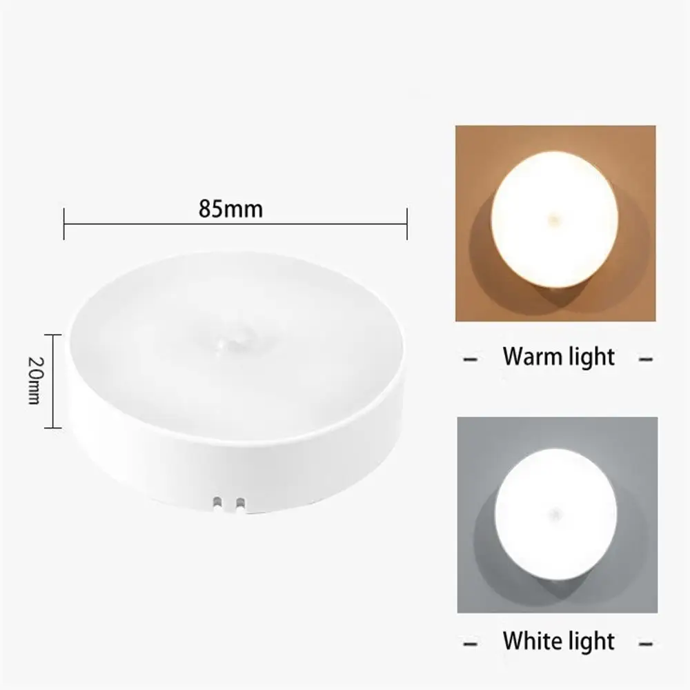 3pcs Lampe Détecteur de Mouvement,10LED Lampe de Placard,USB