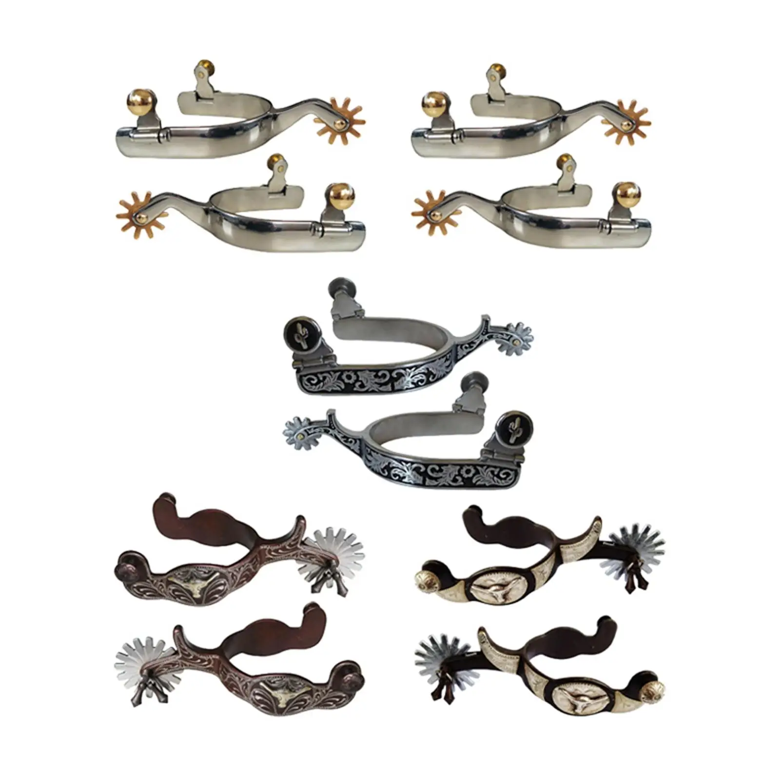 Riding Horse, Durable Rotating Copper Bar, English Riding, High Hardness for 3