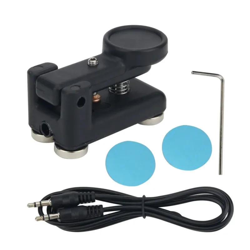

QU-4525 ультра-портативный ручной CW Morse ключ с магнитным основанием для коротковолнового радио