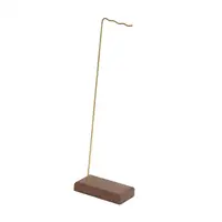 Wind Chime Stand Windchime Hanger Wood Wind Chime Rack Decoration Gifts Desk Stand with Base Versatile Heavy Duty Earring Holder 2