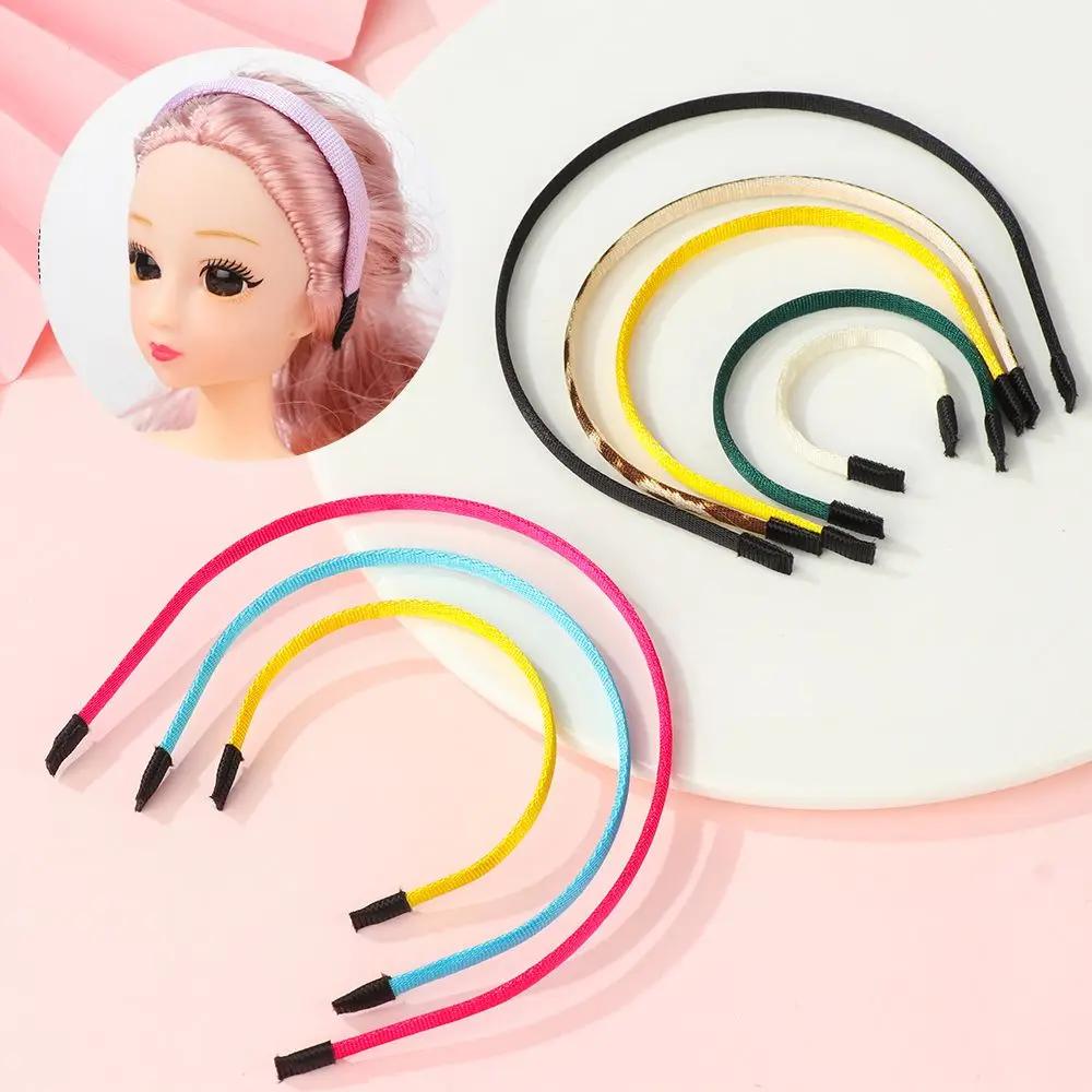 5pcs Cute 1/3 1/4 1/6 1/8 for Doll Headband Materials Doll Hair