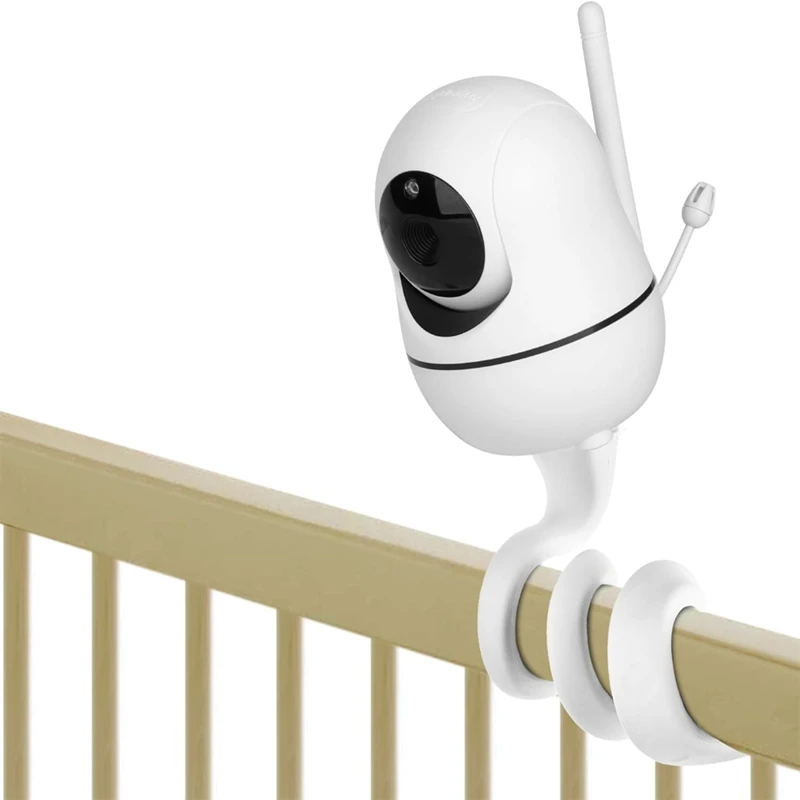 Baby monitor holder Baby Monitor Silicone Bracket Compatible With SM70PTZ/SM650/SM50/SM55 Multifunctional White Silicone Bracket