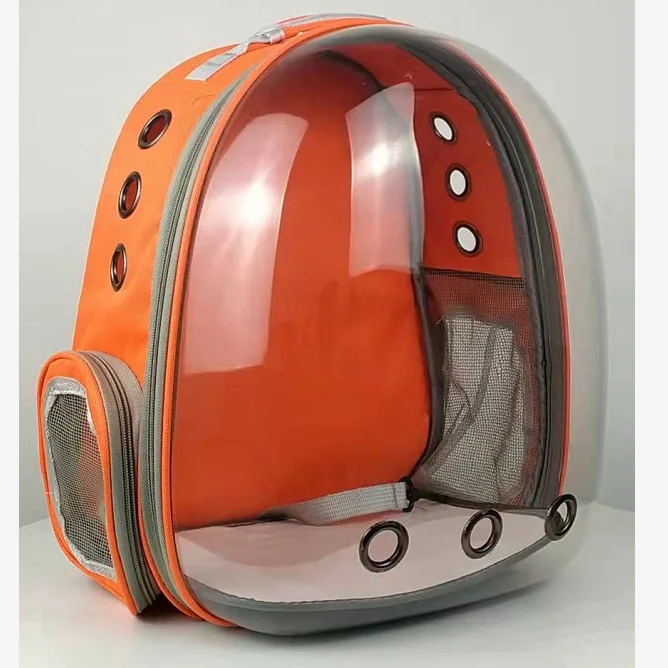 Pet Carrier Bag Pet Carrier Backpack Pet Bag Cat Bag Portable Transparent Space Capsule Pet Bag Going Out Breathable Backpack Cat Products