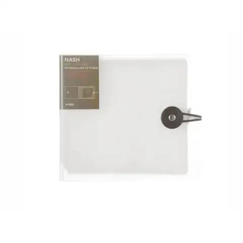 CD DVD 디스크 보관용 버클 클로저 포함 보관 가방 패키지, CD 가방 케이스 12 개