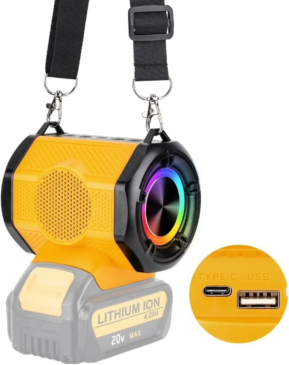 tuya low power battery camera outdoor waterproof wifi camera 2mp pir motion detect wireless security cctv camera cloud storage Portable Cordless Bluetooth Speaker Stero Player Loudspeaker Amplifier for Dewalt 18V Li-ion Battery With USB Party Outdoor Gift