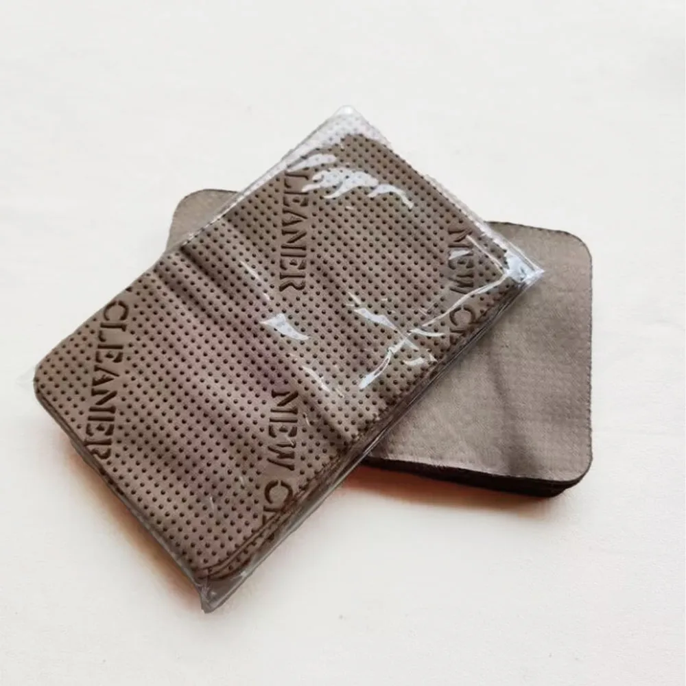 10Pcs Non-slip Microfiber Eyeglasses Cloth Small Size Gray Brown Color Sunglasses Wipes for Cleaning Lens Camera Wristwatch 6
