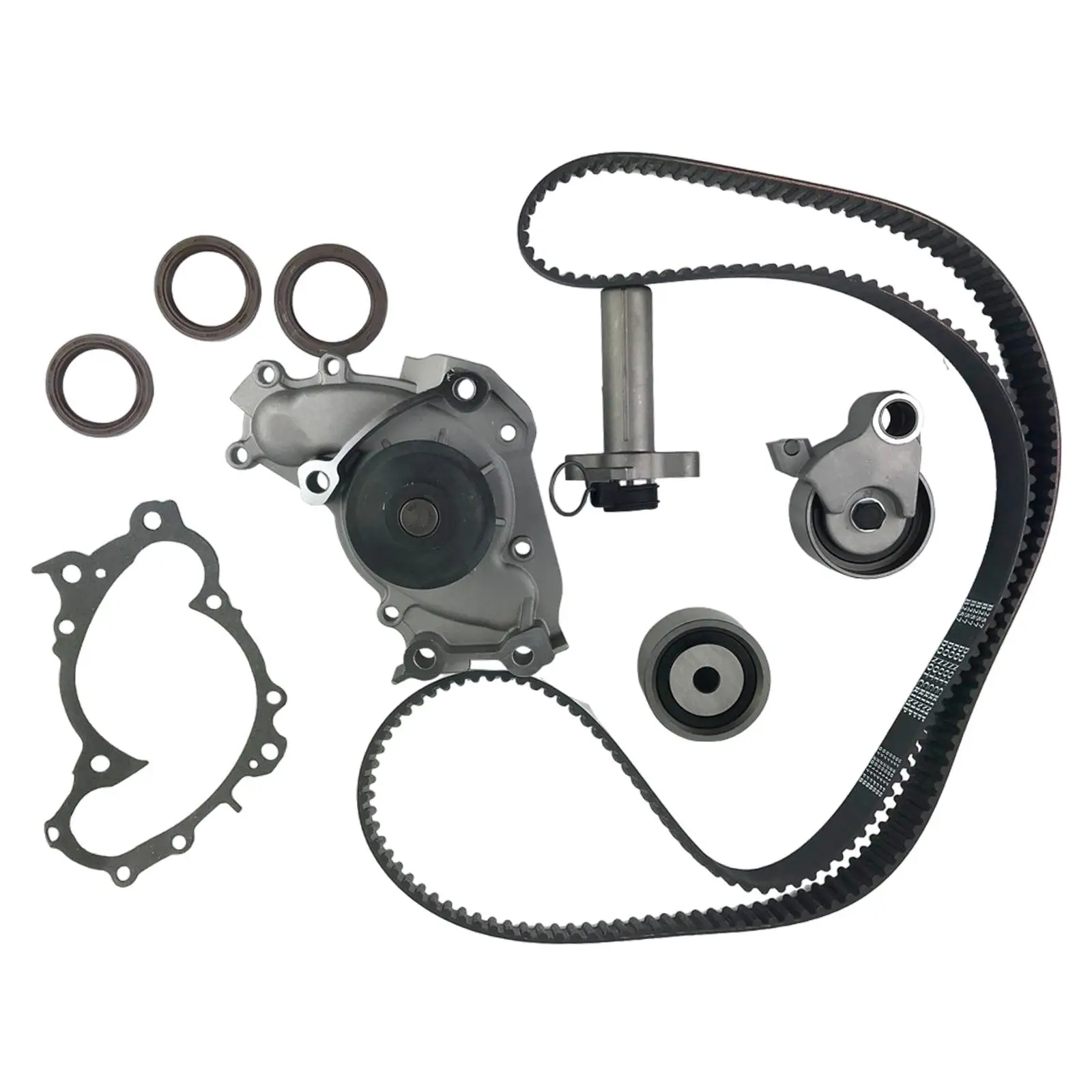 

Timing Belt Water Pump Kit Automotive Accessories Easy to Install Replace Parts