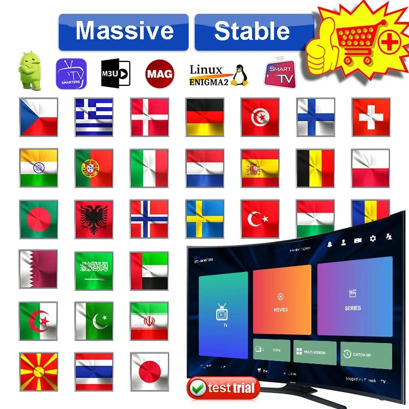 Décodeur TNT HD Star Box - DVB-T2 DVB-C Réception de qualité, chaînes gratuites H.265,Full HD