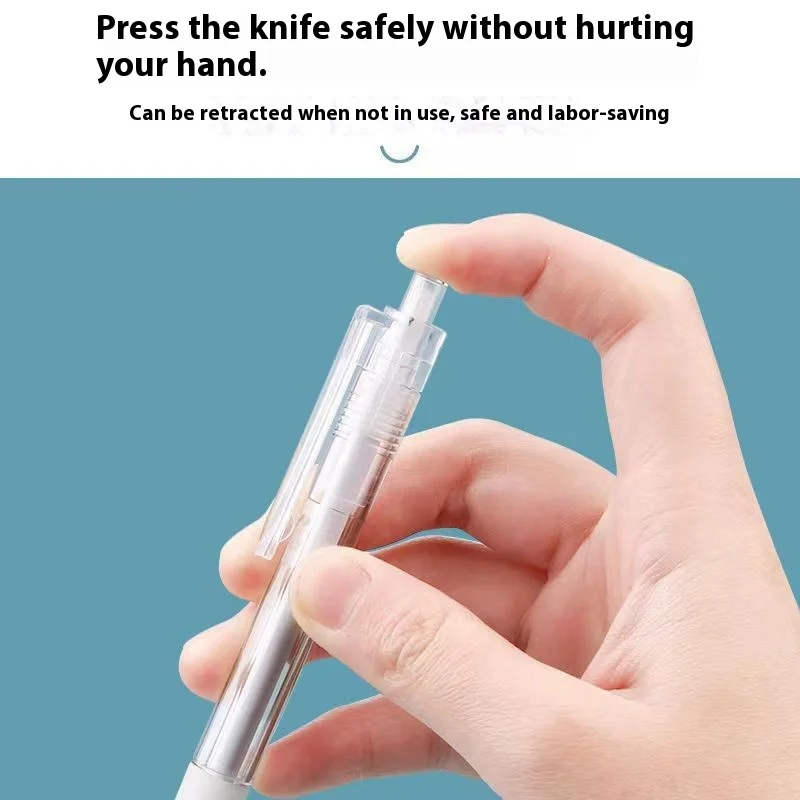 Description Picture 2 of itemArt Utility Knife Pen Refill Stickers Scrapbooking Cutting Tool Express Box Knife School Supplies DIY Craft Supplies