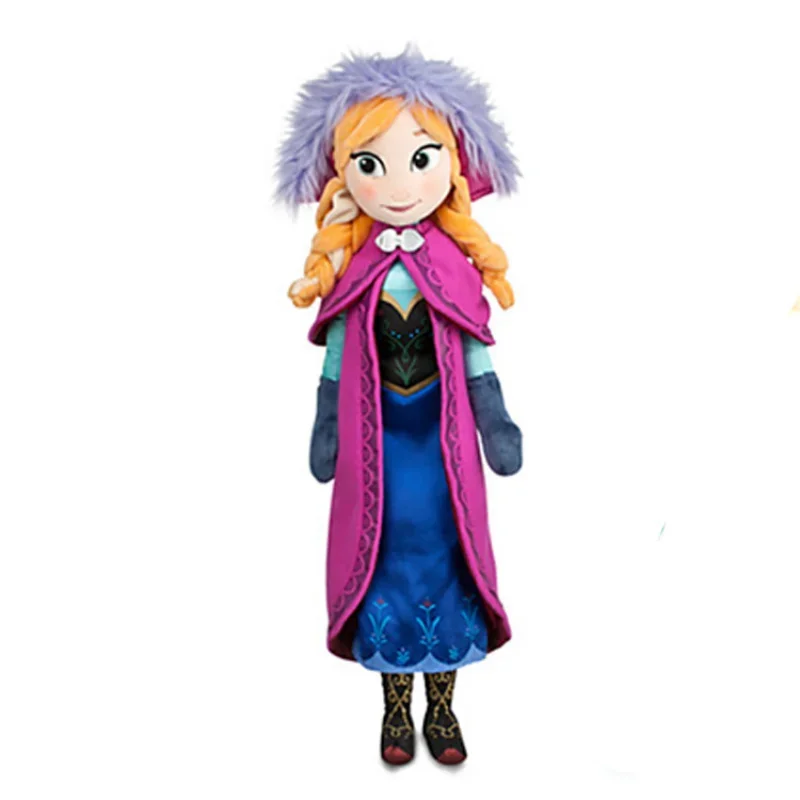 2023 New Frozen Cute Elsa Anna Olaf Plush Toy Children's Birthday Gift Christmas Gift images - 6