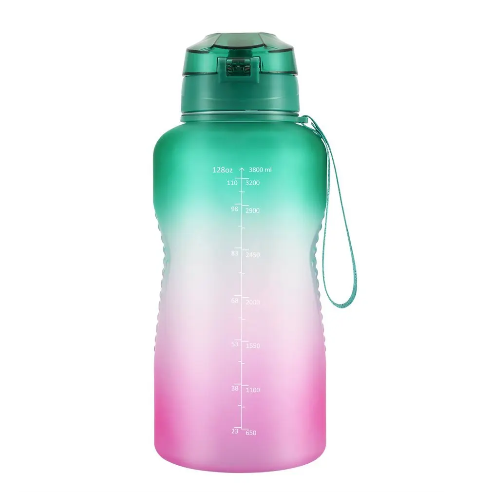 

Large Capacity Water Bottle Portable Environmental Water Bottle With Scale And Suction Nozzle Free shipping For Sports New 2023