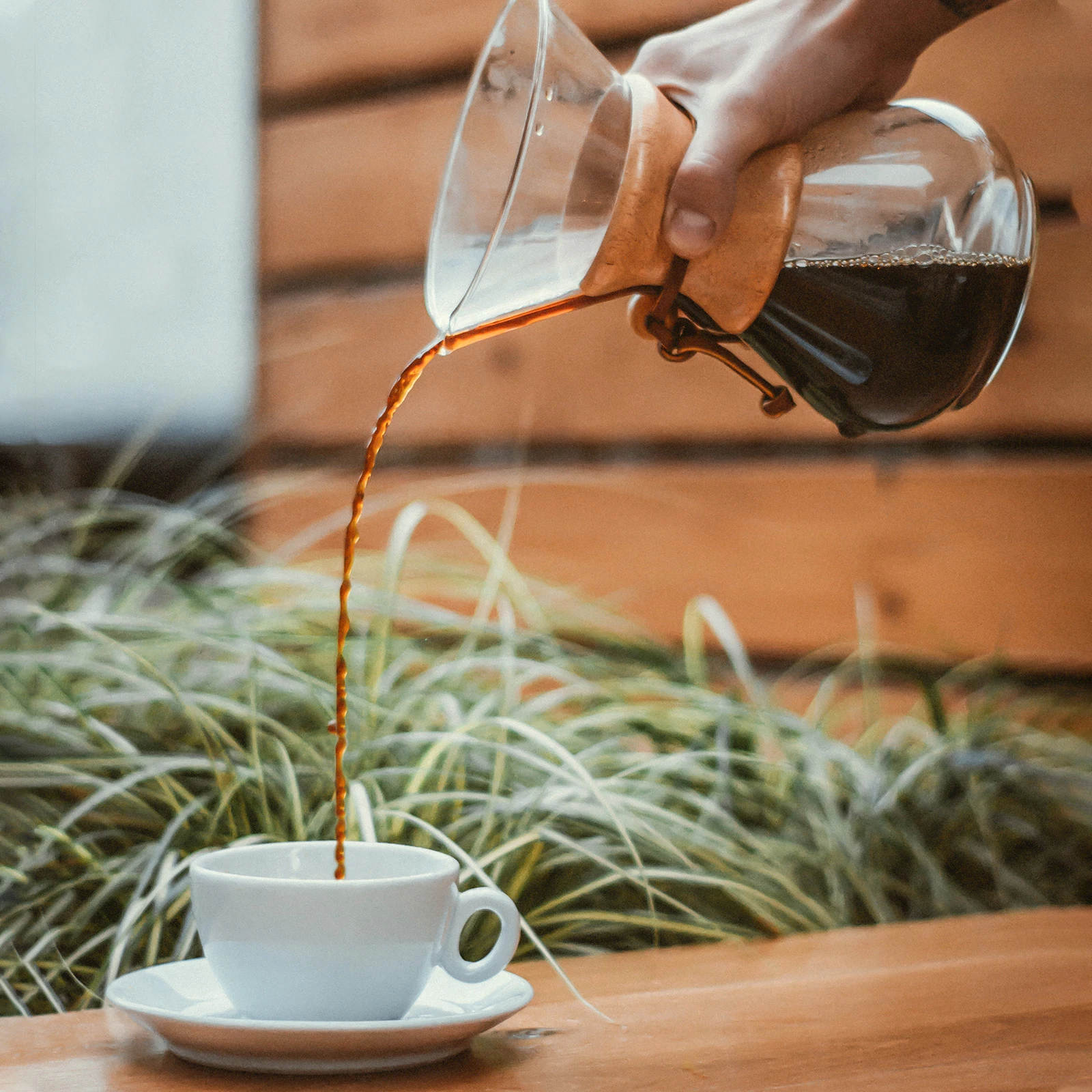 CHEMEX Transparent Glass Coffee Brewer Manual Coffee Maker for 1-3 people 400ml coffee maker,pour over coffee maker