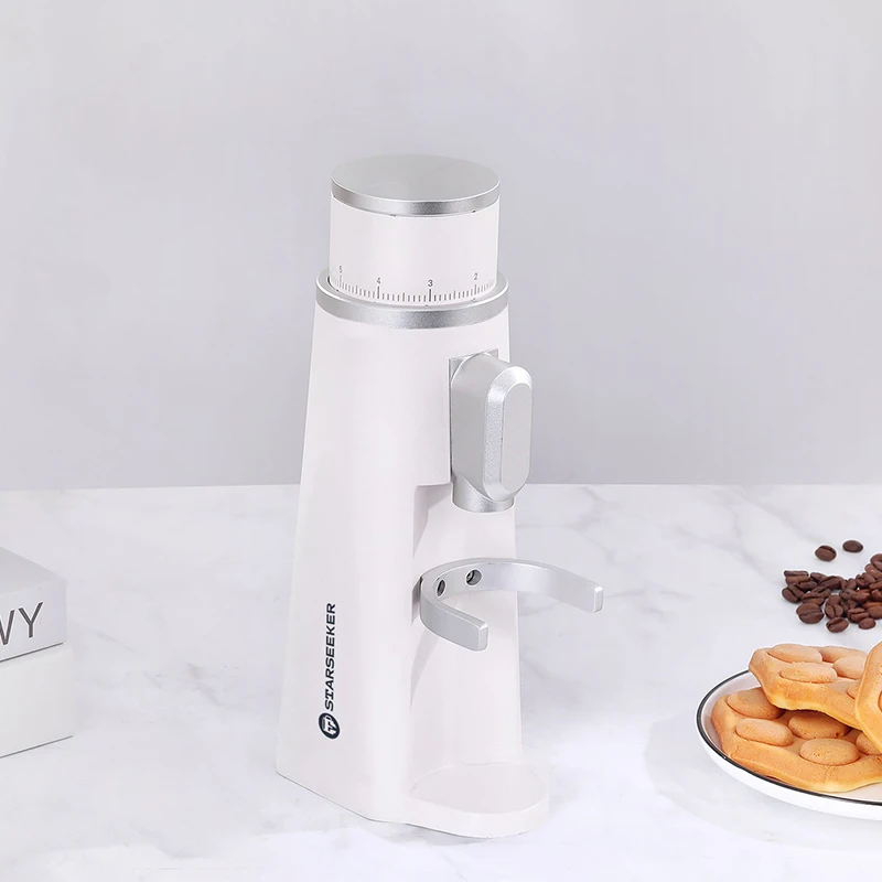 48MM STARSEEKER EDGE Electric Coffee Grinder Flat Titanium Burr