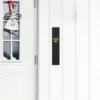 Goal Post Front Door Mezuzah Jewish Blessing Household with Scroll Acrylic Frame 5