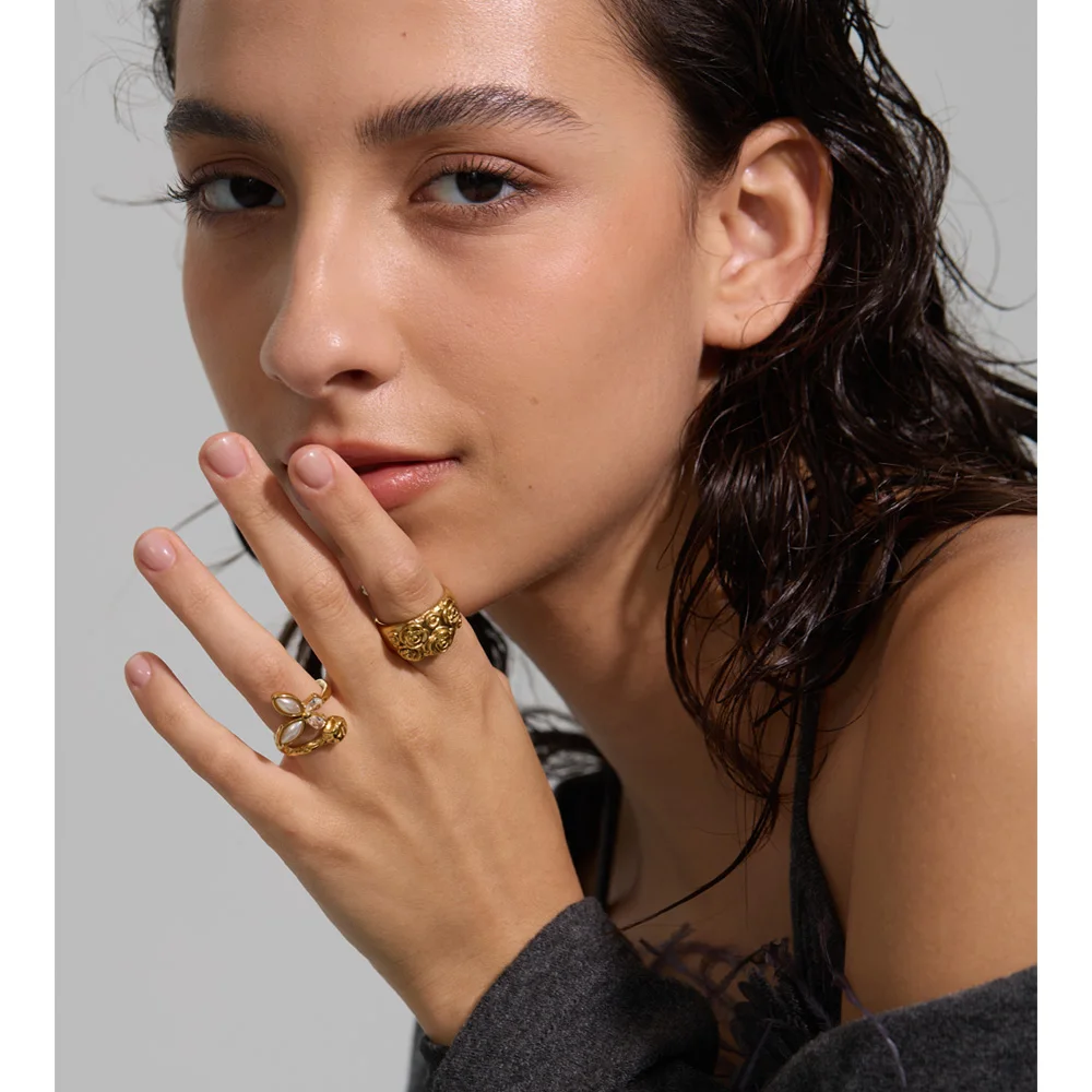 Yhpup Ring Fashion Finger Jewelry Accessories