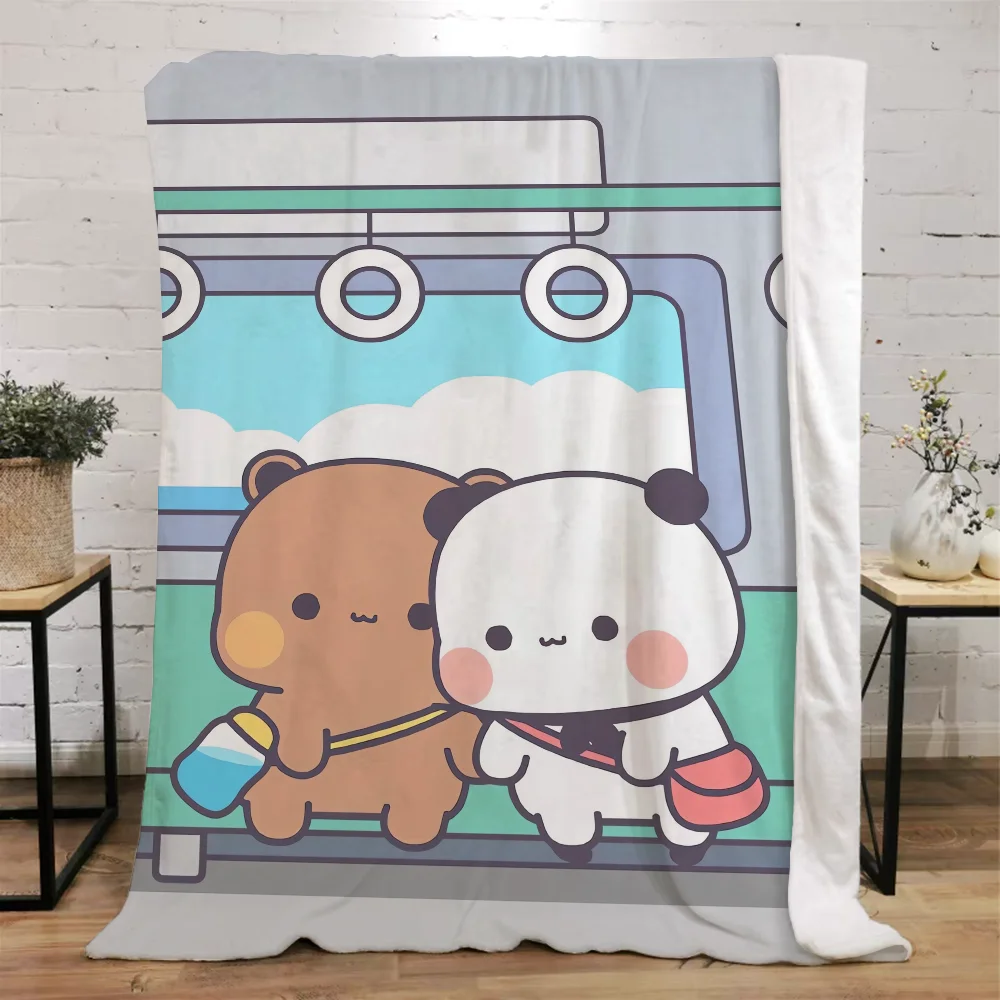 Bubu and Dudu 푹신한 부드러운 담요, 킹 사이즈 어린이 담요, 소파, 겨울 비치 타올, 극세사 침구, 홈 인테리어