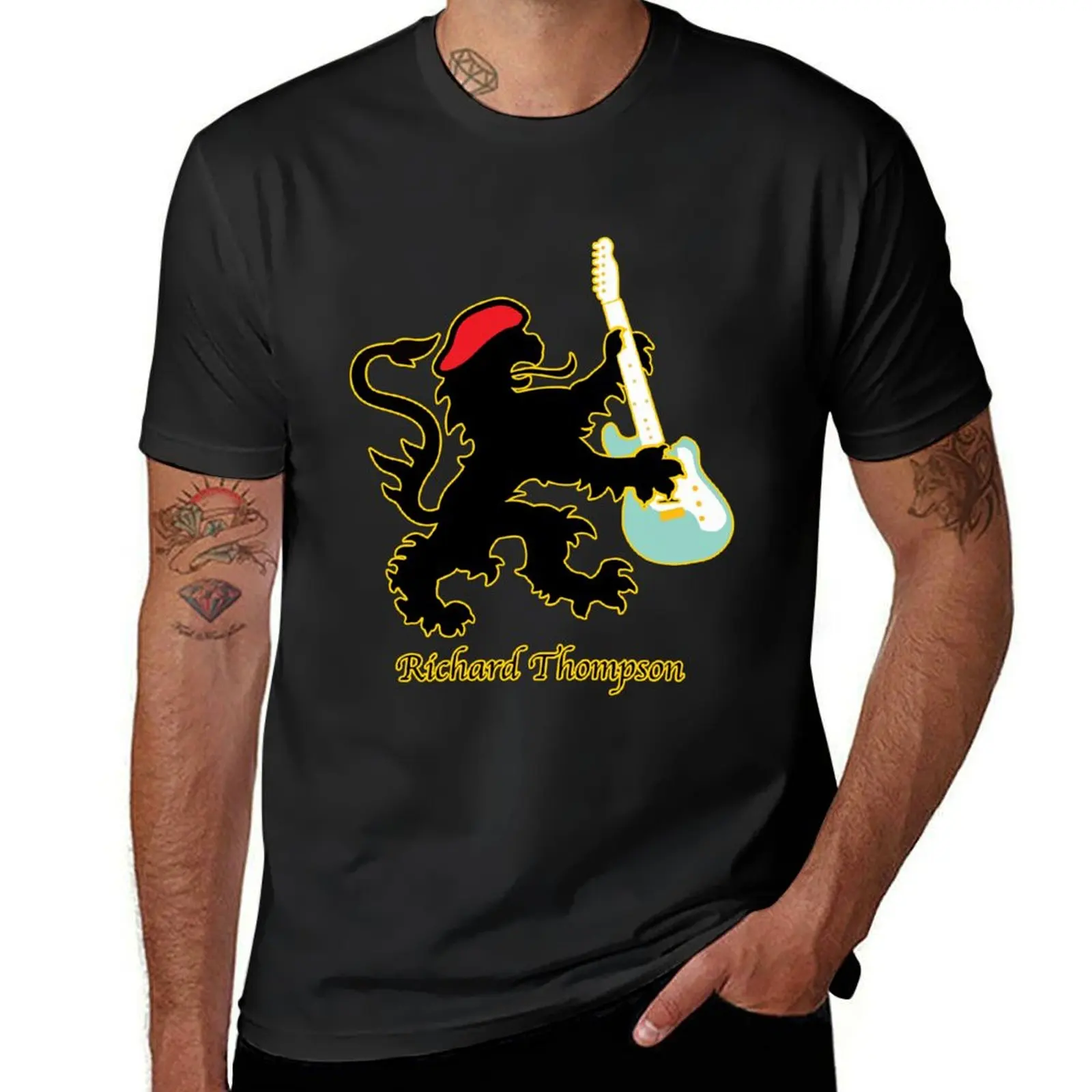 Richard Thompson T-Shirt blanks Aesthetic clothing men clothing