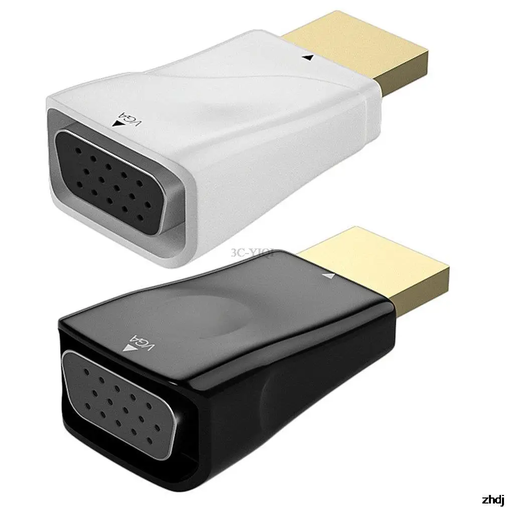 2022 New HDMI compatible To VGA Adapter HDMI compatible Adapter Cable