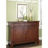 Kitchen Cabinets Rustic Cherry Color Buffet Cabinet Buffet Cabinet With Storage Space and Felt-lined Drawers Furniture Home 1