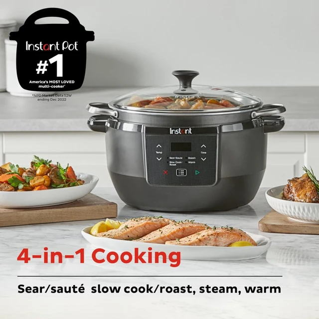 Instant Pot Chef Series 8 Qt Pressure Cooker and Multi-Cooker 