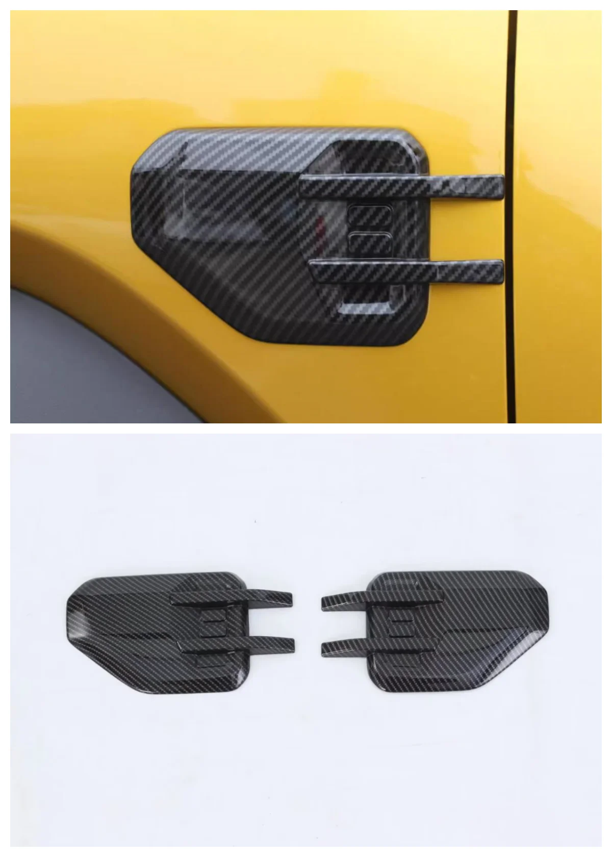 Suitable for the 2023-2024 BYD Formula Leopard 5-side logo leaf panel decoration 2-piece set