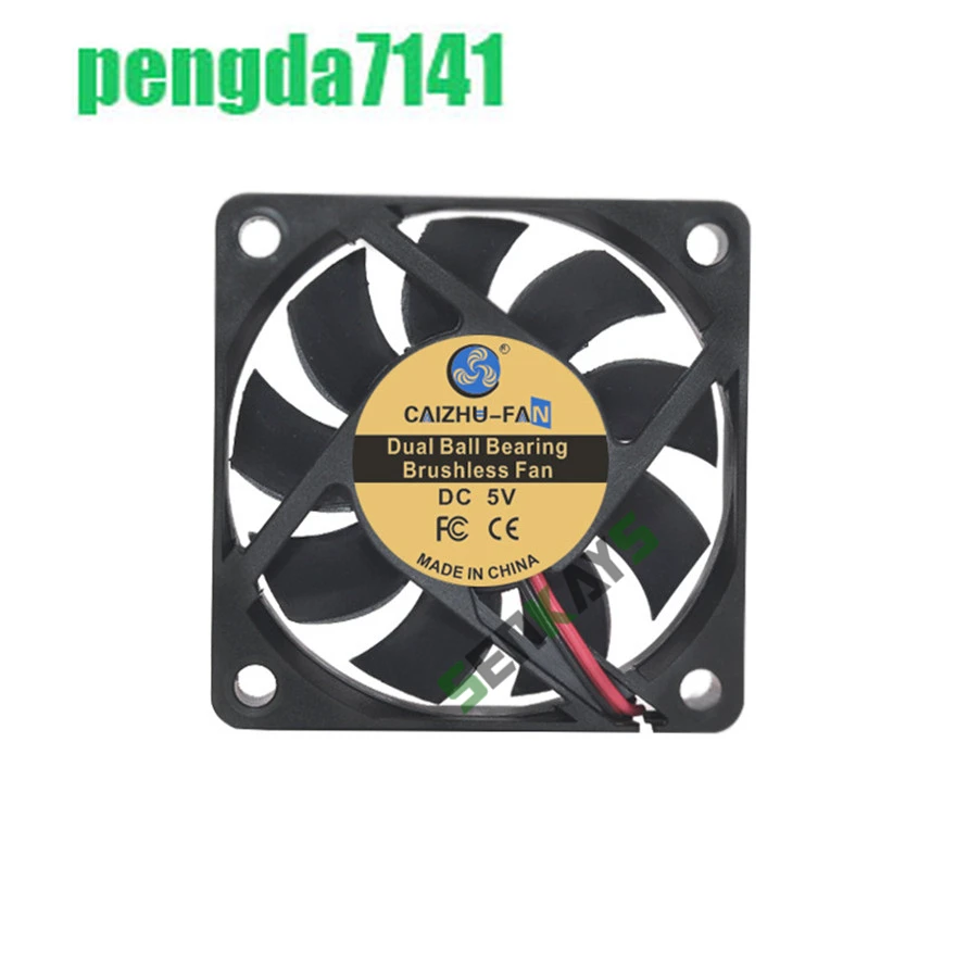 Dual Ball Bearing  DC 5V 12V 24V 60mm 6015 DC Fan 60x60x15mm 6cm Cooling Cooler Fan Computer PC CPU Case Cooling Fan Power Suppl 3010 4010 4020 5015 6015mm oil hydraulic dual ball bearing fan 12v 24v cooler cooling fan blower 2 pin for creality ender3 cr10