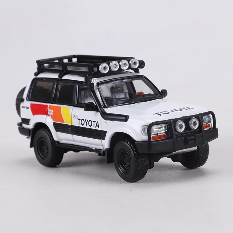 GCD 1:64 랜드 크루저 LC80 TRD 다이캐스트 합금 모델카