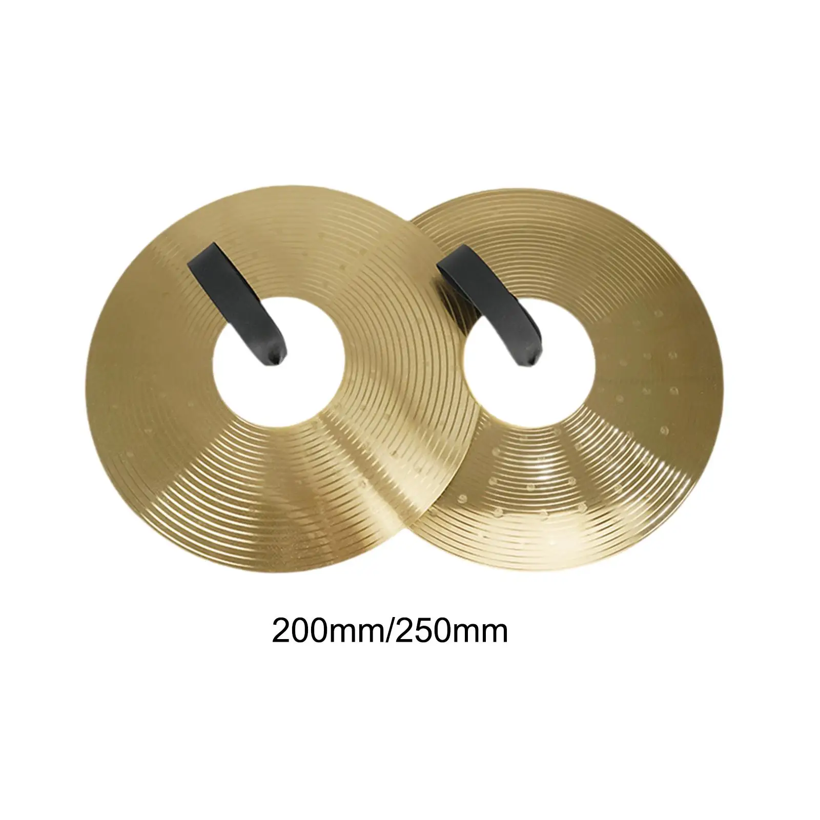 Crash Cymbals Pair Musical Instrument Percussion for Party Stage Performance