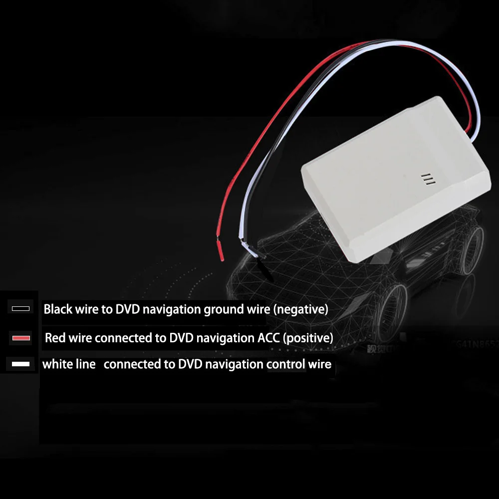 Steering Wheel Remote Control Navigation DVD Player Universal Steering Control Buttons Applicable Accessories