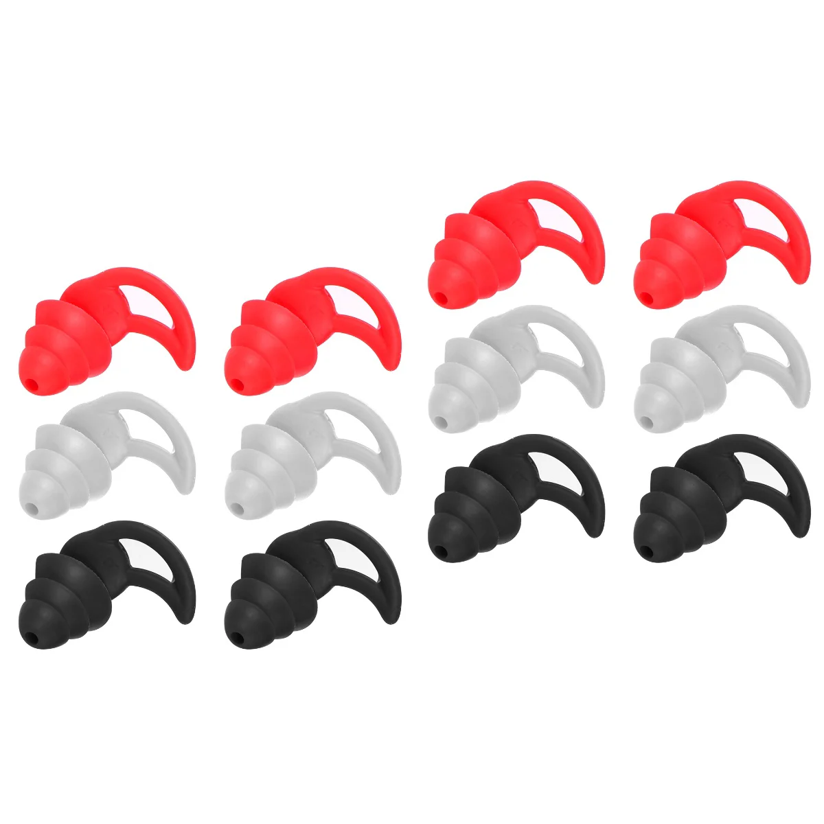 

6 Pairs Noise Canceling Earplugs Hearing Protection Buds Sound Blocking Sleeping