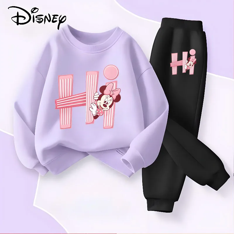 Girls Printed Hoodie Sweatshirt Set 6