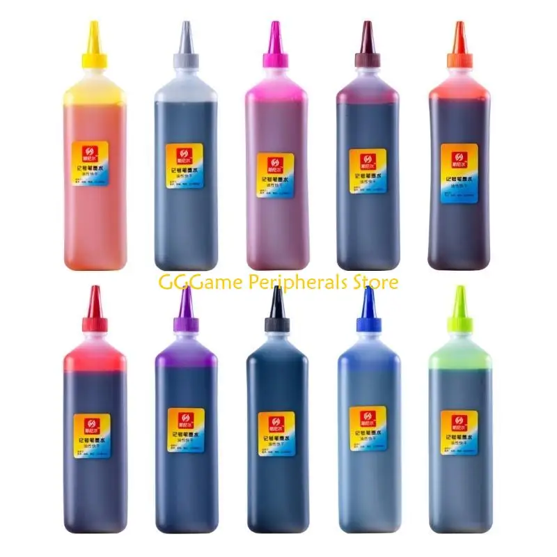 U55B 200ml 마커 펜 보충 액체 잉크 아트 학생 잉크 DIY 공예품