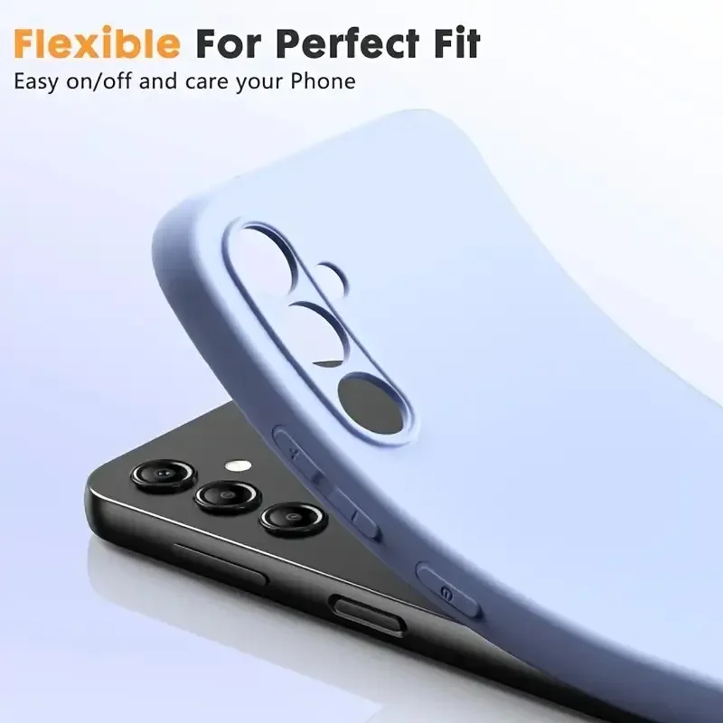 Candy Solid Color Silicone Matte Soft TPU Phone Case
