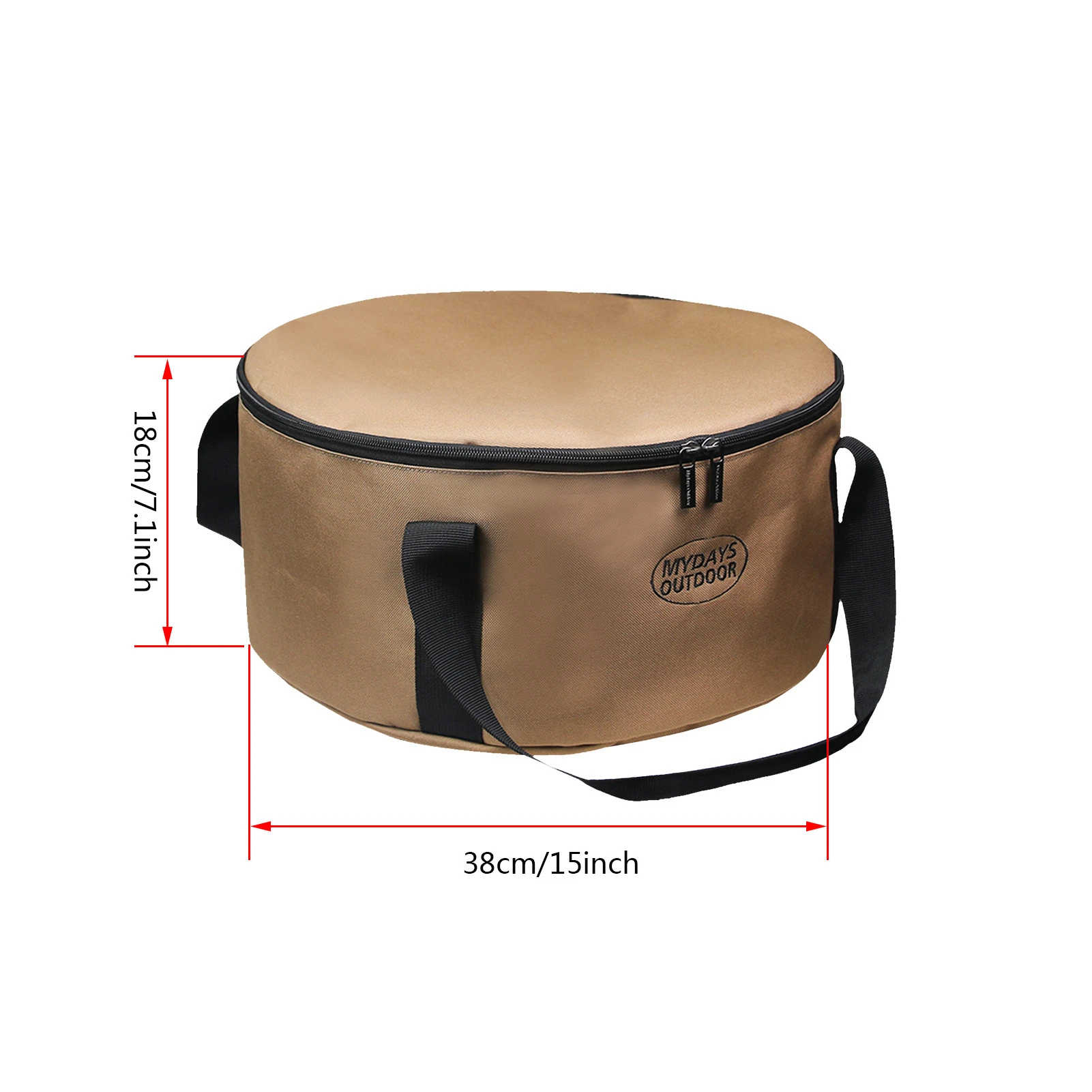 Camping Storage Organizer Camping Stoves Storage Bag Portable Cookware Organizer With Zipper Multifunctional Case