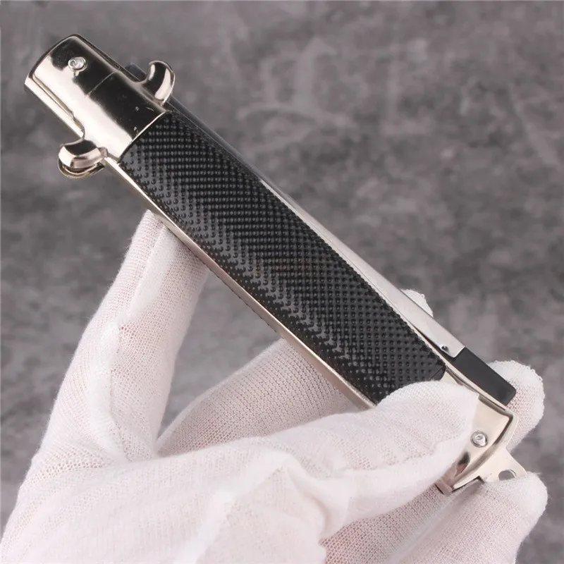 Hair Comb Folding Spring American Oil Head Portable Travel Large Back Head Butterfly Pocket Automatic Jump