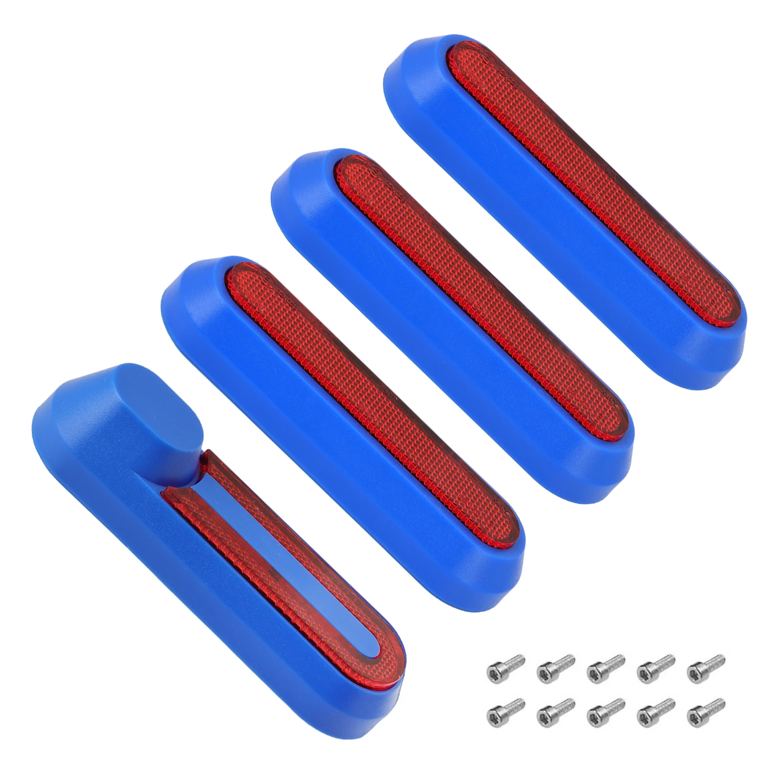 Yungeln 4 enjoliveurs en plastique avec réflecteurs compatible pour