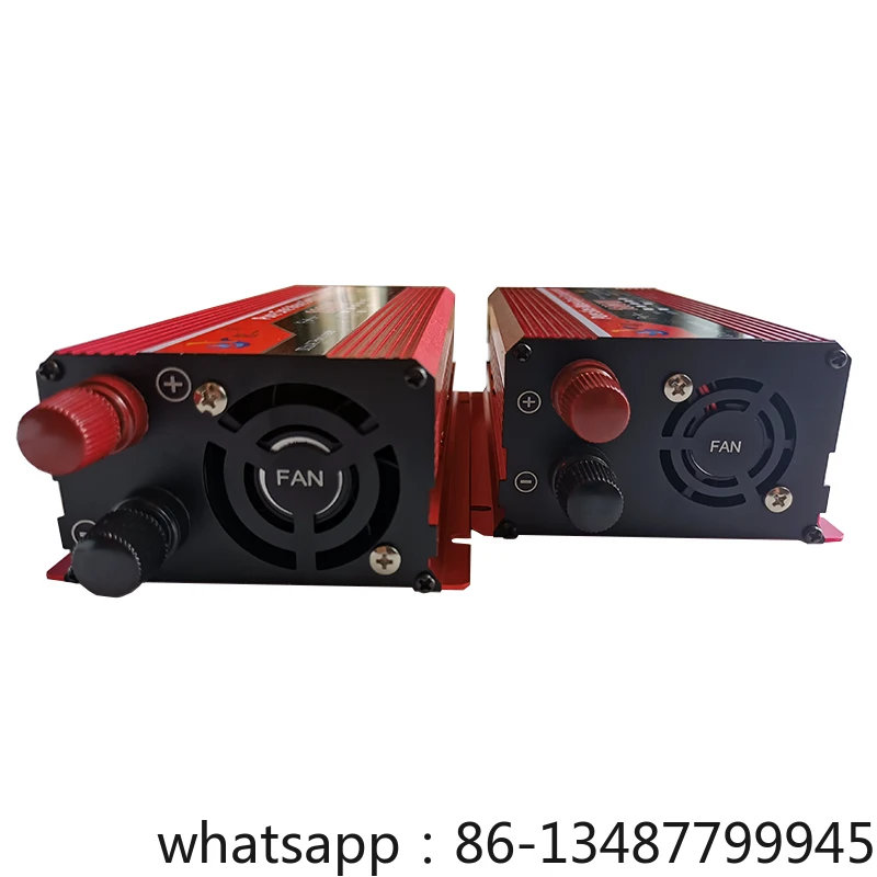 순수 사인파 전력 인버터, DC 12V, 24V, 48V, 60V-AC 110V, 220V 전압, 50Hz, 60Hz, 1600W, 2200W 커넥터, 자동차 인버터