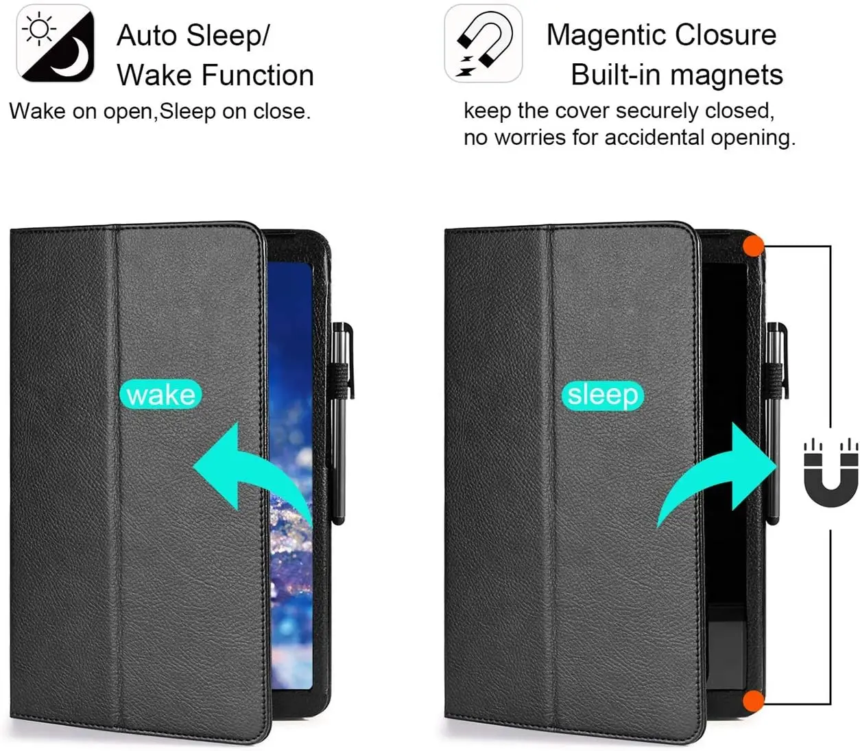 Case for Samsung Galaxy Tab A A6 2016/2019 Flip Flio Cover