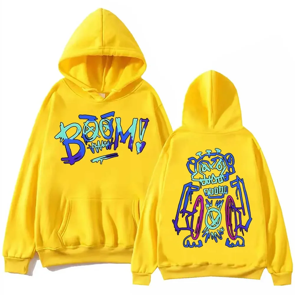 Hot Anime Arcane Jinx Graffiti Hoodie Harajuku Hip Hop Pullover Tops Sweatshirt Fans Gift Graphic Hoodies Unisex Sweatshirts 4