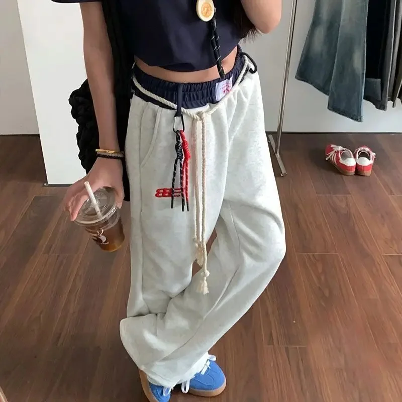 White and Gray [with drawstring]]