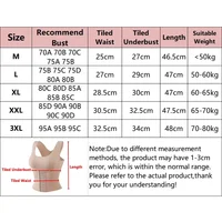 Soutien-gorge gainant 3-en-1 à boutons pour femme - Gaine amincissante pour la taille - Soutien-gorge sculptant - Gaine amincissante 3-en-1 pour le quotidien 3