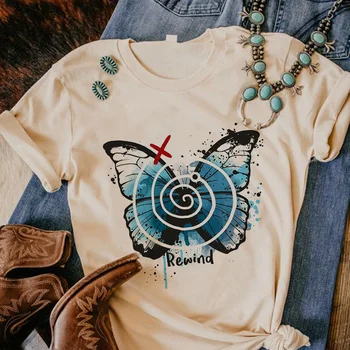 Life Is Strange camiseta feminina Y2K streetwear camiseta japonesa roupas gráficas femininas