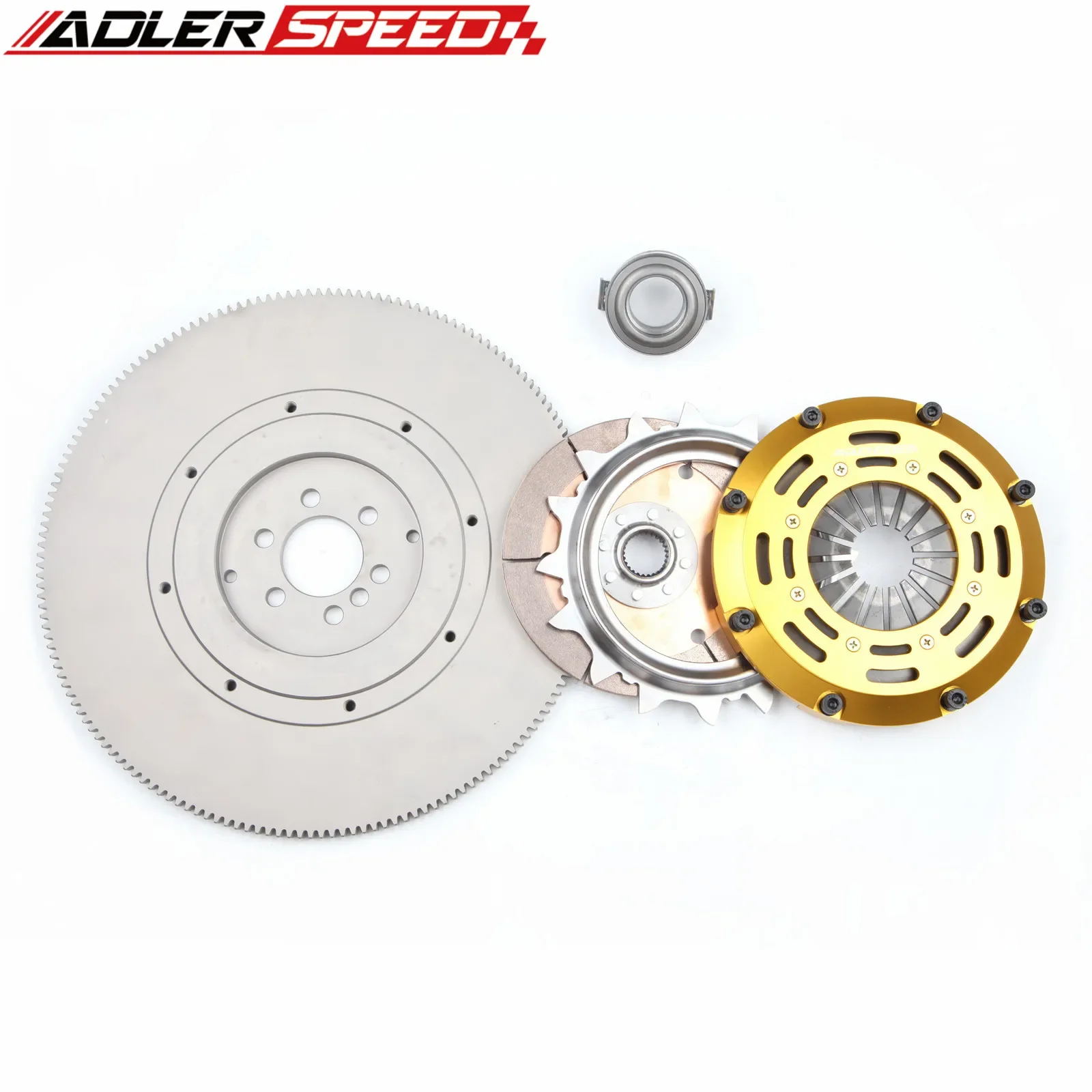 ADLERSPEED 7.25인치(185mm) 스프렁/레이싱 클러치 싱글/트윈/트리플 디스크 키트 (폰티악/쉐보레 카마로 Z28 SS/Z06 5.7L 8기통 LS1/LS6 용)
